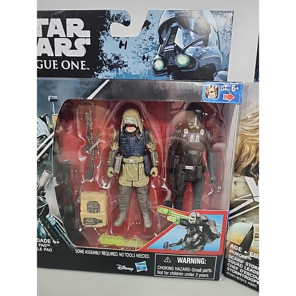 STAR WARS ROGUE ONE Commando Pao Death Trooper Scarif Trooper Chef Descouade Lot - Picture 3 of 7